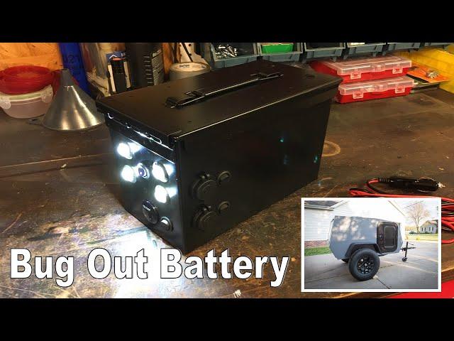 Ammo Can Portable Battery Build For My Off Road Tiny Camper