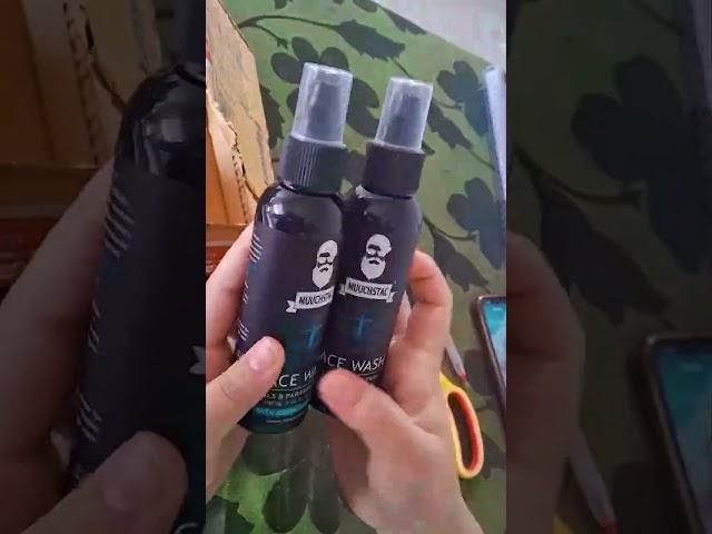 Muuchstac ocean face wash | SLS & Paraben free | with essence of ocean | #shorts #reel #muuchstac