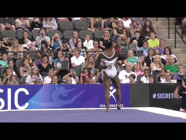 Simone Biles - Floor - 2014 Secret U.S. Classic