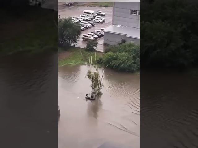 Море разливанное после дождей в Улан-Удэ.