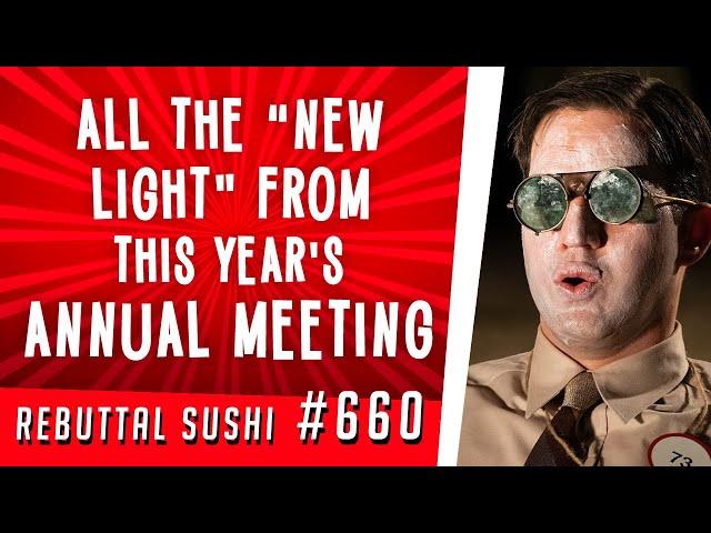 All the "new light" from this year's Annual Meeting