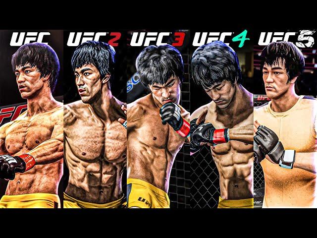 I Faced Bruce Lee On Every UFC Game (MAX DIFFICULTY)