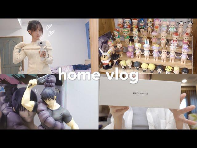 HOME VLOGིྀ UNBOXING: gentle monster, sonny angel, toji, lewkin, popmart ️‍️ ⋆ ˚｡ ⋆୨୧˚