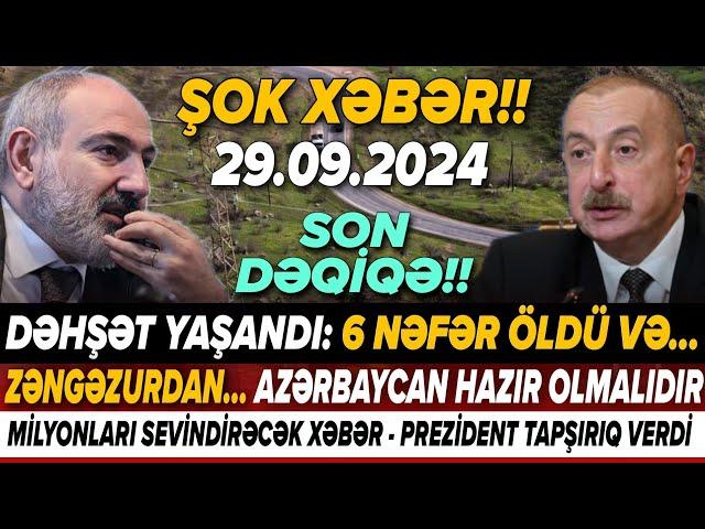 Əsas xəbərlər 29.09.2024 (Xəbər Bələdcisi) xeberler, son xeberler bugun 2024