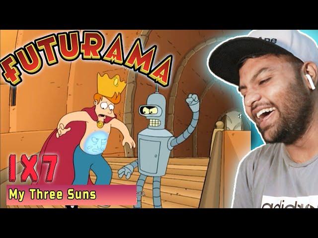 Futurama | S1E07 "My Three Suns" |REACTION