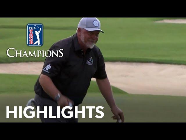 Darren Clarke’s winning highlights from Round 3 at the Mitsubishi Electric Championship