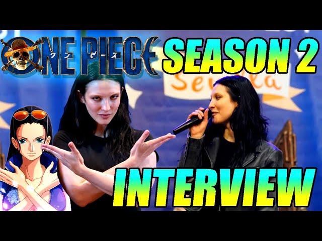 One Piece Live Action Season 2 - Nico Robin Interview with Lera Abova & Wapol Scene Discussion!