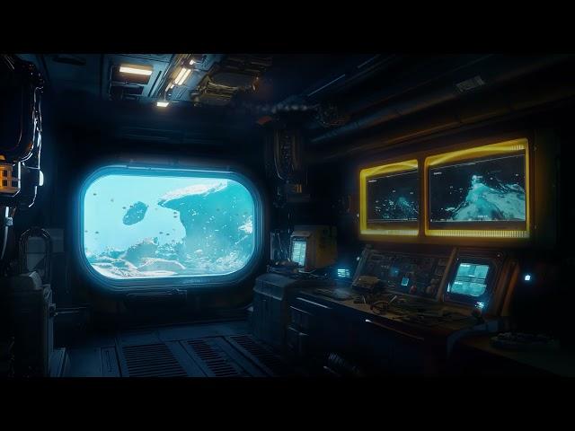 Noi Ocean Planet Outpost. Sci-Fi Ambiance for Sleep, Study, Relaxation