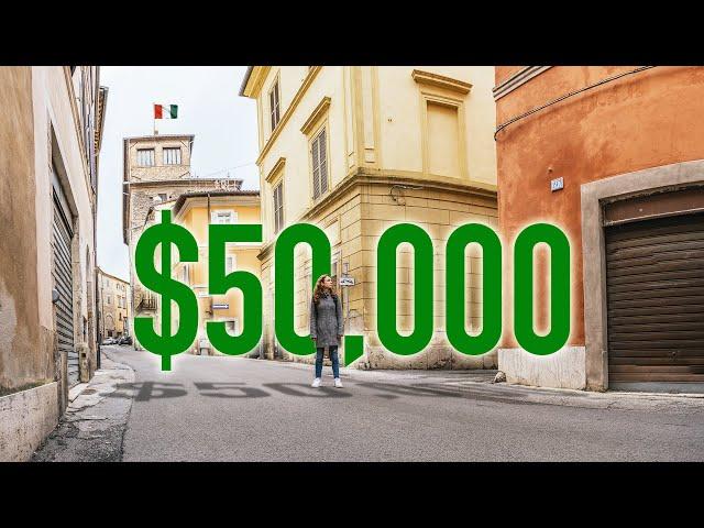 ITALIA TE PAGA $50,000 POR VIVIR AQUÍ