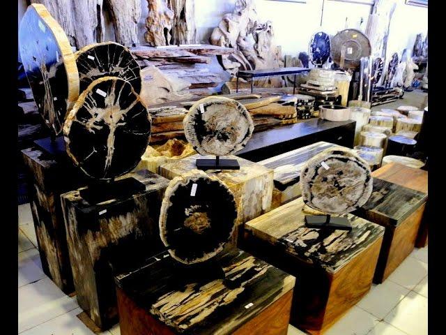 Petrified Wood Furniture IndoGemstone