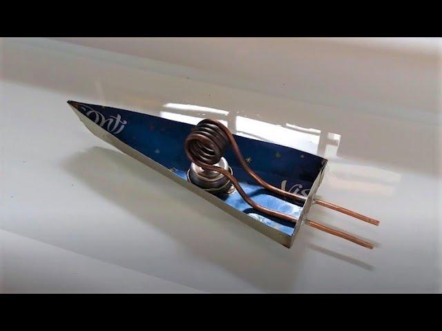 How to make a steam boat