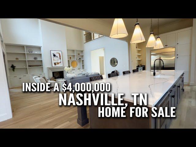 Tour a $4,000,000 Nashville Tn Home For Sale|Luxury Home| Lorene Hetherington Nashville Real Estate