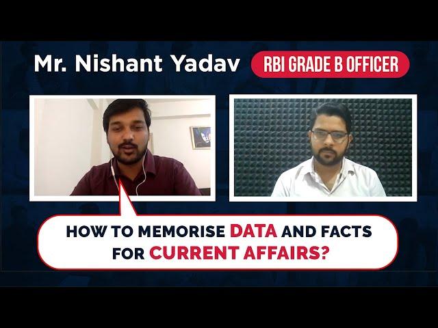 How To Remember Data Of Current Affairs | RBI Grade B | RBI Exam Preparation | Topper Insight