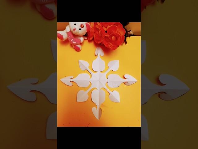 Easy paper cutting idea! #shorts