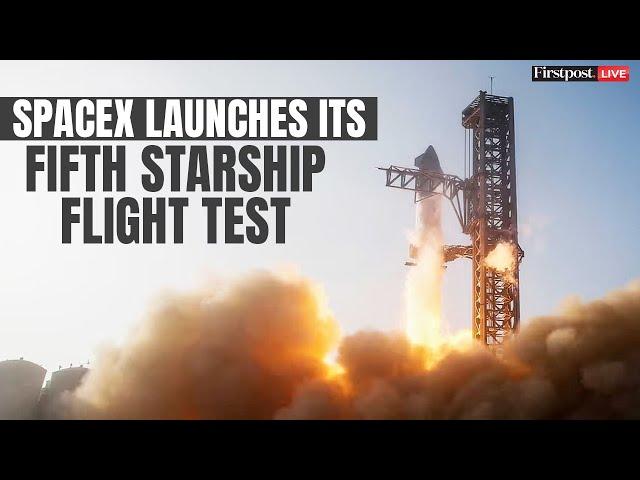 LIVE: SpaceX Launches the Fifth Flight Test of Its Starship From Boca Chica