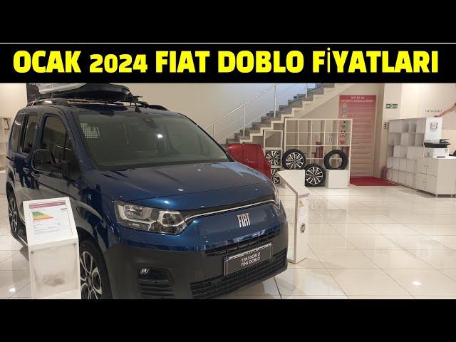 Ocak 2024 Fiat Doblo Fiyat Listesi | 2024 Fiat Doblo Fiyatları | #fiatdoblo #doblo