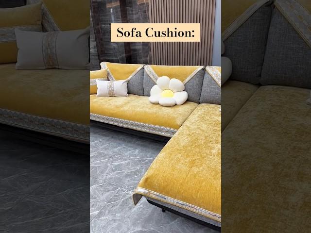 Discover the Ultimate All-Season Sofa Cushion:Beautiful, Non-Slip, and Easy to Care For #sofacushion