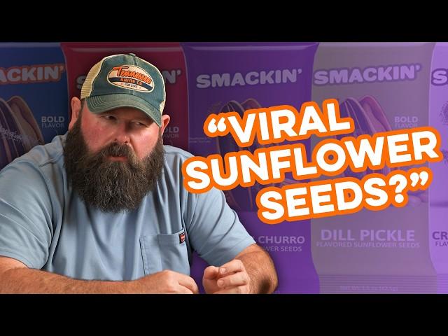 Alabama Boss Tries 6 Smackin' Sunflower Seed Flavors