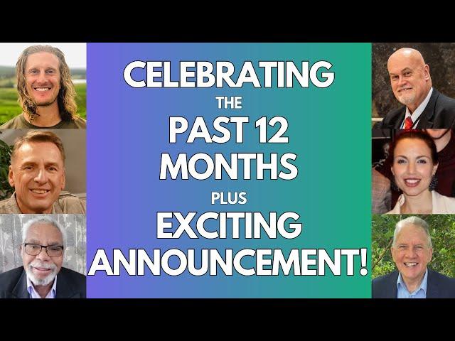 Celebrating What God Has Done plus an Exciting Announcement!