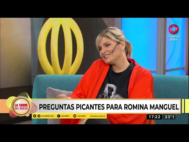 Romina Manguel y su encuentro con Nico Occhiato | #LaTardeDelNueve