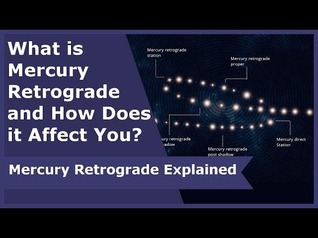 What is Mercury Retrograde and How Does it Affect You? Mercury Retrograde Explained