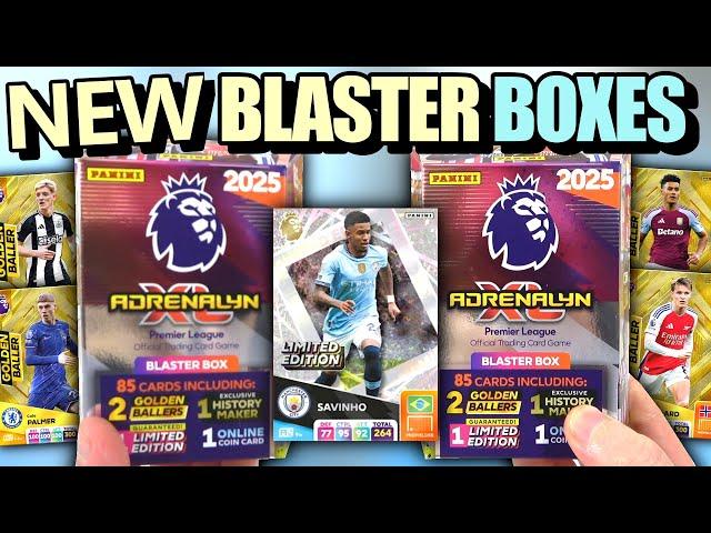 NEW Adrenalyn XL Premier League 2024/2025 Blaster Box Opening | 4 Golden Ballers | Signature Card!