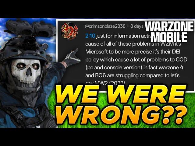 Microsoft Is Behind WARZONE MOBILE'S Failure !?