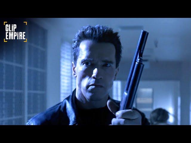 Sarah Connor Escapes With T800 | Terminator 2: Judgement Day