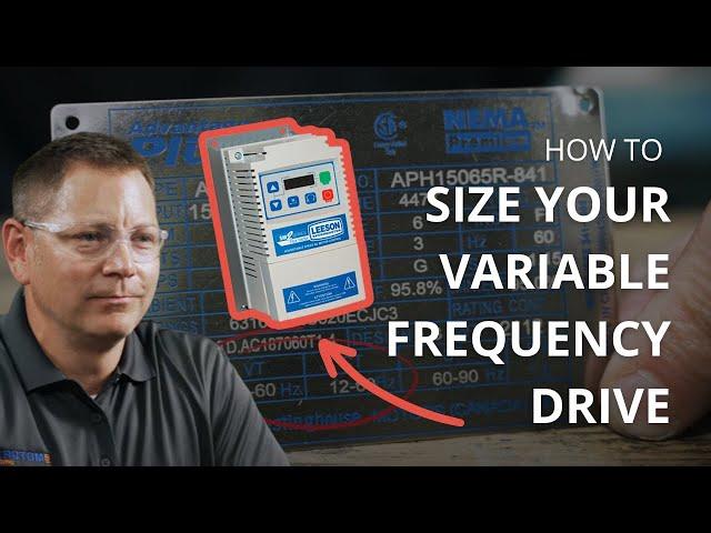 How to Size a VFD for 3 Phase Motors