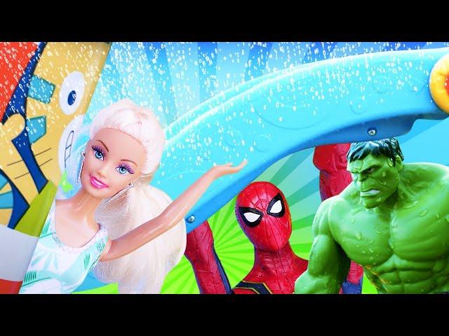 Куклы и супергерои затеяли игры в ПРЯТКИ! Тайная жизнь игрушек. Видео про приключения игрушек