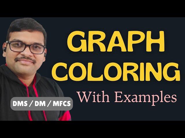 Graph Coloring in Discrete Mathematics || n-Coloring Graph || Chromatic Number || DMS