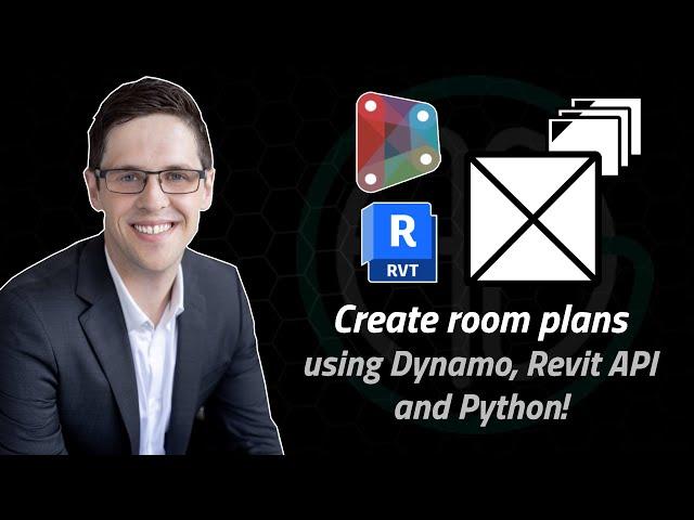 Create room plans using Dynamo, Revit API + Python!