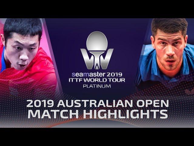 Xu Xin vs Patrick Franziska | 2019 ITTF Australian Open Highlights (1/2)