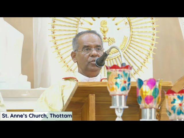 Titular Feast Of St. Anne's Church, Thottam | LIVE | 26/07/2021