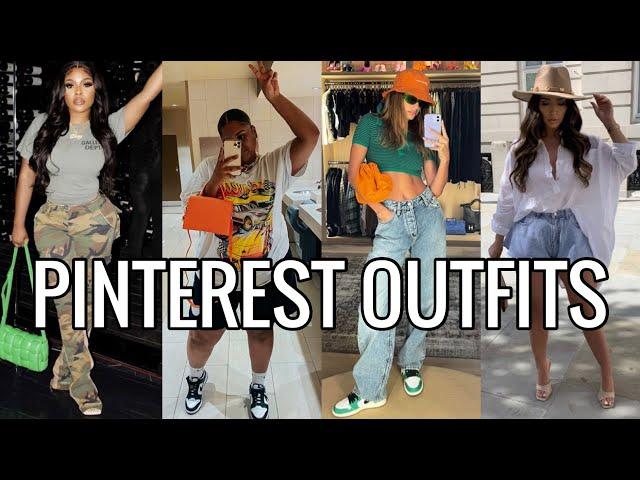 Recreating Pinterest Outfits | Street Style, Casual, Chic | Summer Plus Size Edition