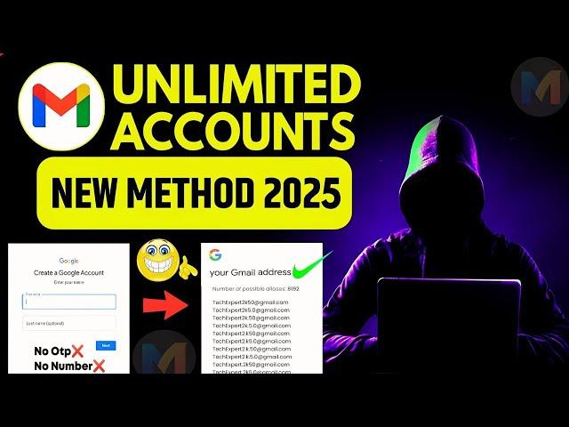 How to Create Unlimited Gmail Accounts Without Phone Number Verification (2025)