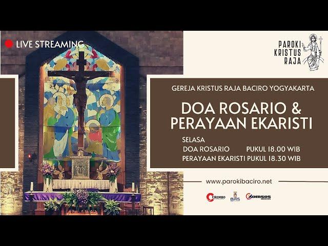 Rosario & Misa Online Harian | Selasa, 3 Desember 2024 | Gereja Kristus Raja Baciro