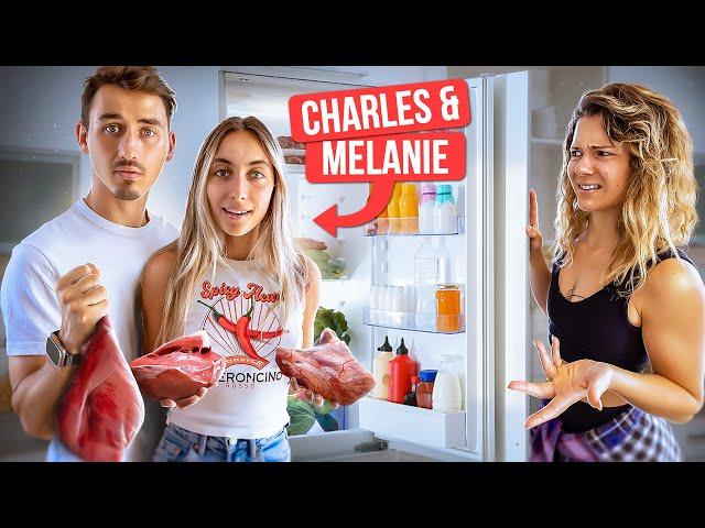 CHARLES & MÉLANIE BALANCENT LEUR FRIGO ! (du foie et du pâté au petit déjeuner...)