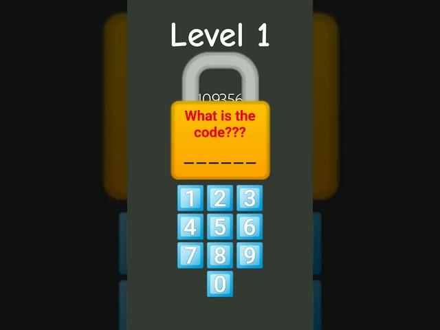 What is the Code? (Level 1) #shorts