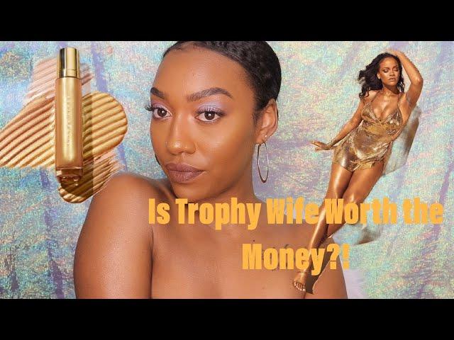 NEW Fenty Beauty Trophy Wife Body Lava Try on/ Review. Is it worth the coint or nah??!!!