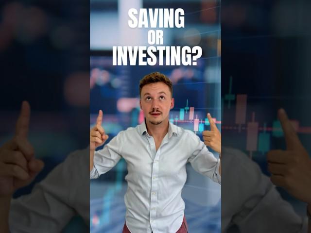 Should you be saving or investing? #saving #investing #financialfreedom #trading