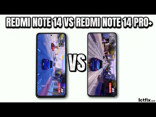 Redmi Note 14 vs Redmi Note 14 Pro Plus | Video test Display, SpeedTest, Camera Comparison