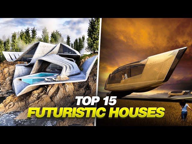 Top 15 Futuristic Houses | Incredible Design I Luxury homes I #realestate I #top10 I #architecture