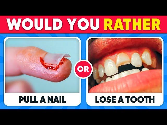 Would You Rather...? 100 HARDEST Choices Ever! EXTREME Edition