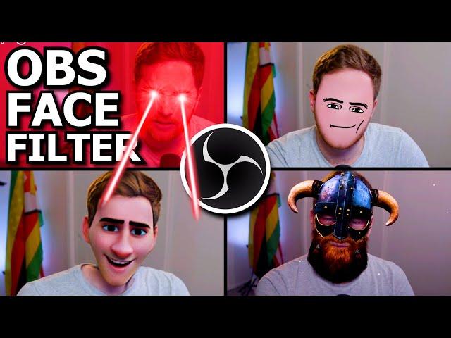 FREE Face Filters for OBS Streaming