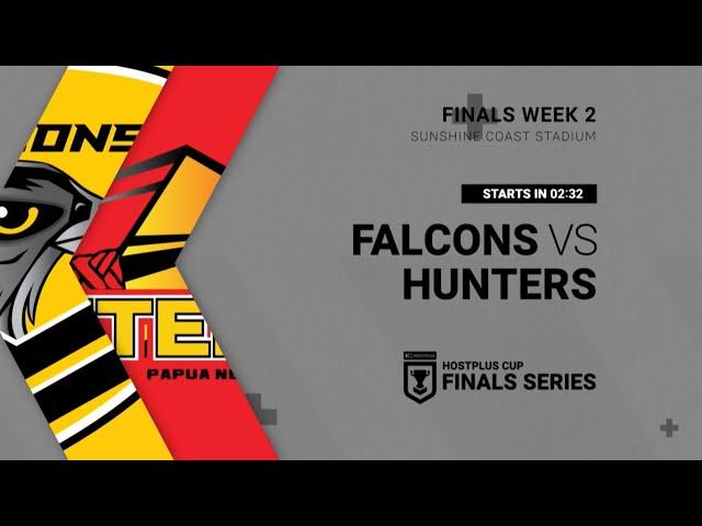 SP PNG Hunters vs Sunshine Coast Falcons | Match Highlights | QRL Hostplus Cup | Finals Week 2