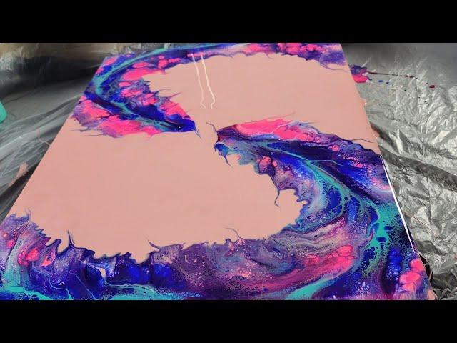 WOW! UNIQUE DUTCH POUR! - FLUID ART