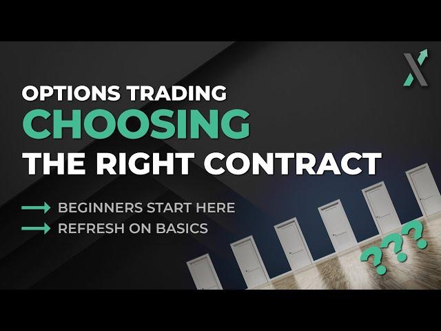 Choosing The Right Options Contract (EXP & Strike Price) - Options Trading Education From A Pro