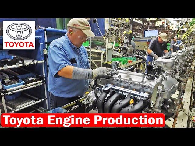 Toyota Engine Production, Toyota Hybrid engine assembly