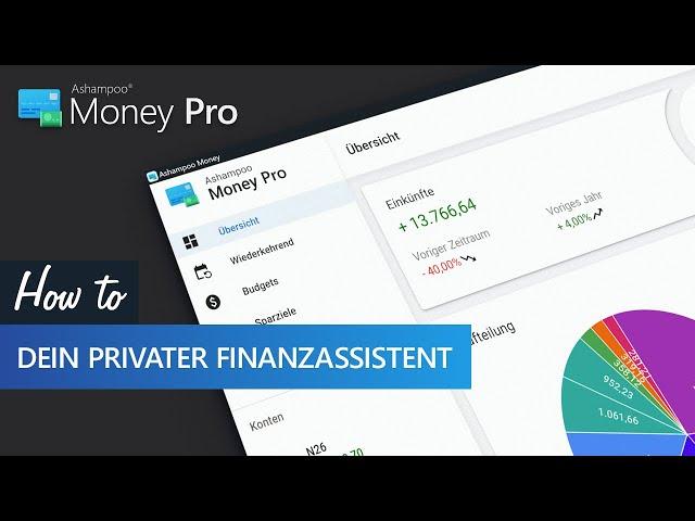 Ashampoo Money Pro - Dein Privater Finanzmanager